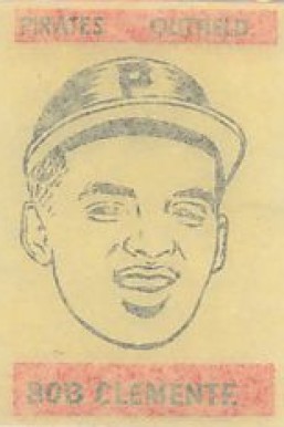 1965 Topps Transfers Bob Clemente # Baseball Card
