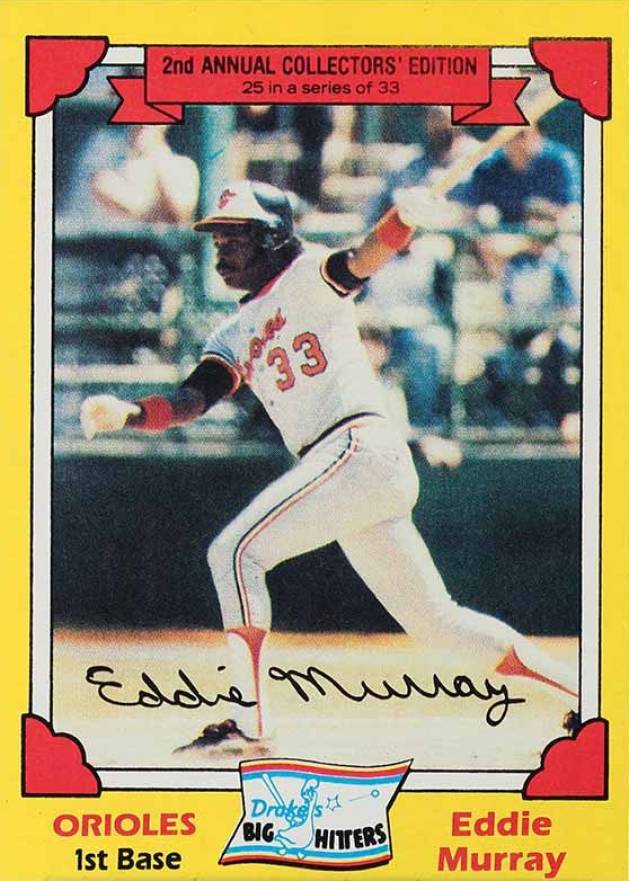 1982 Drake's Eddie Murray #25 Baseball Card
