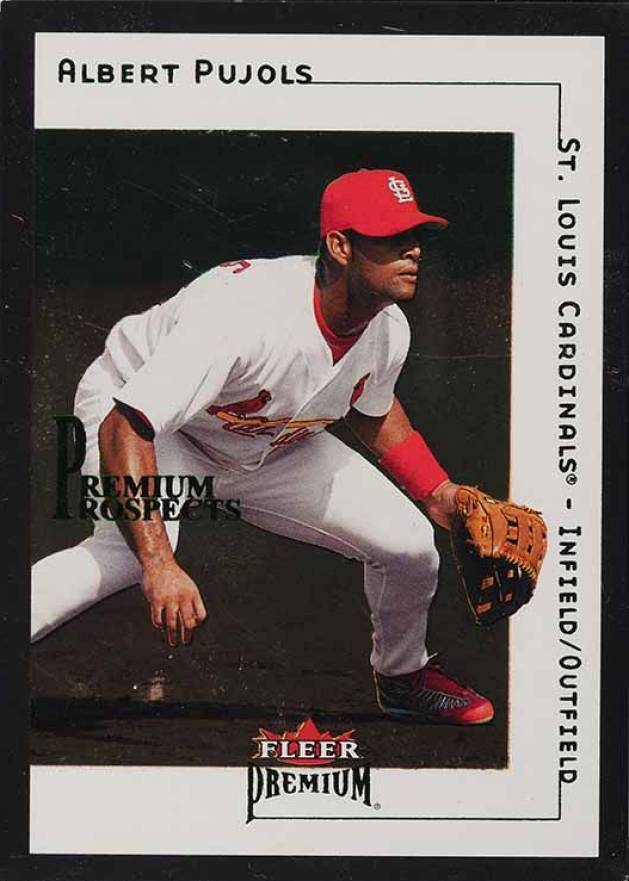 2001 Fleer Premium Albert Pujols #233 Baseball Card