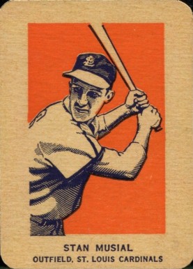 1952 Wheaties Stan Musial # Baseball Card