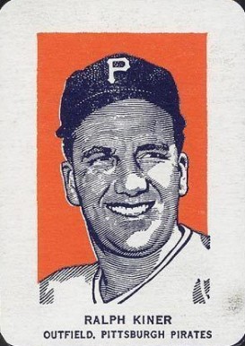 1952 Wheaties Ralph Kiner # Baseball Card