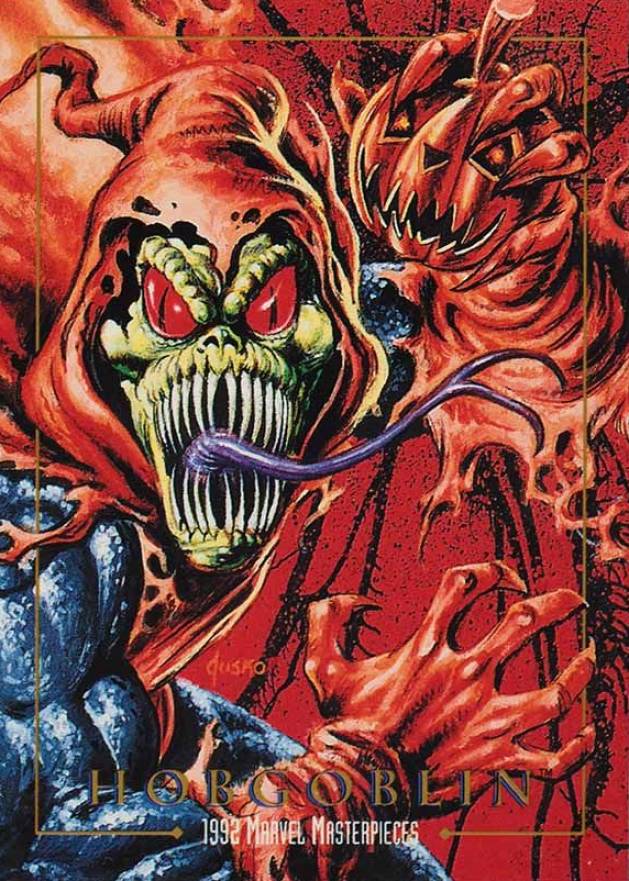 1992 Marvel Masterpieces Hobgoblin #33 Non-Sports Card