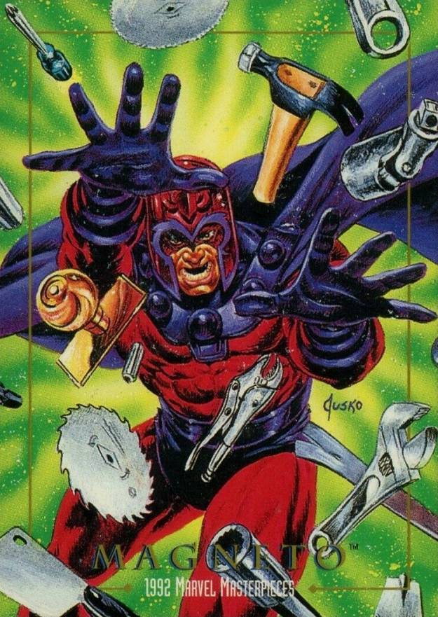 1992 Marvel Masterpieces Magneto #49 Non-Sports Card