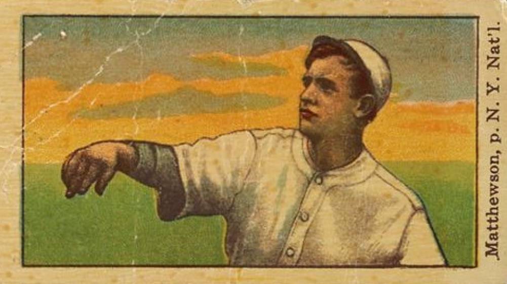 1911 Kotton Christy Matthewson #70 Baseball Card