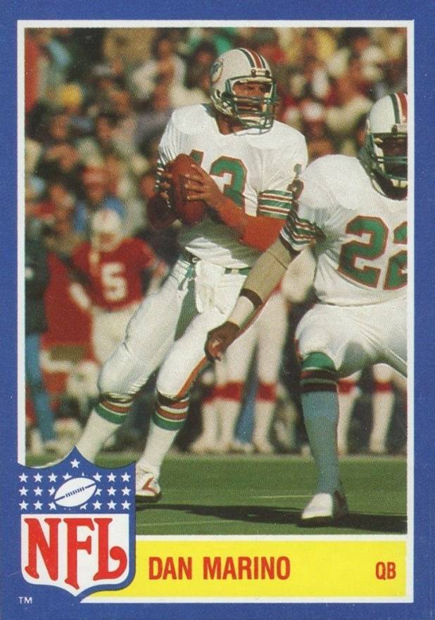 1984 Topps NFL Stars Dan Marino #3 Football Card