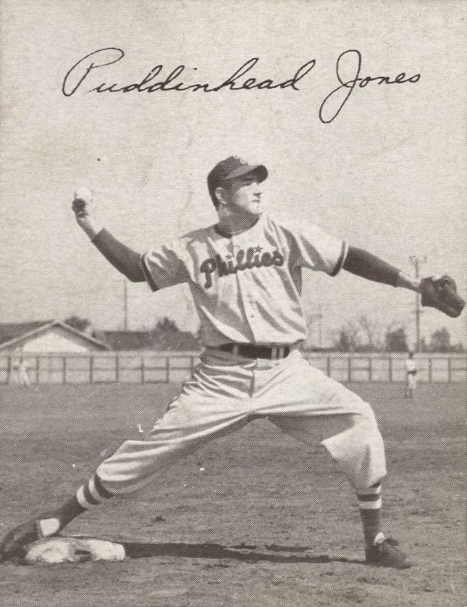 1949 Sealtest Phillies Puddinhead Jones # Baseball Card