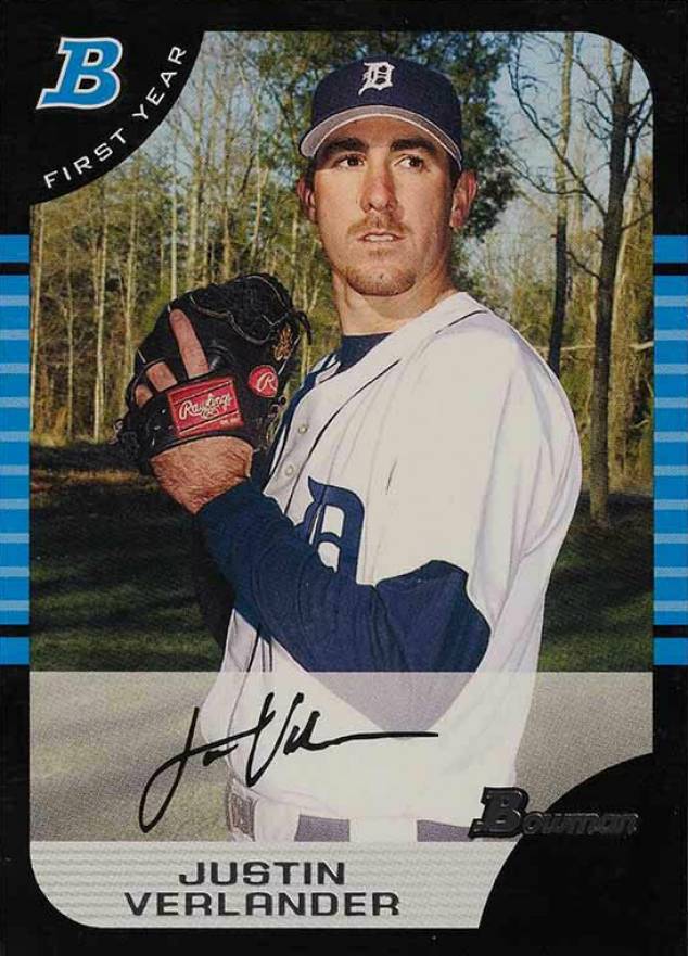2005 Bowman Justin Verlander #174 Baseball Card