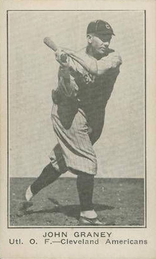 1921 Clarks Bread John Graney #54 Baseball Card