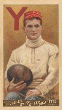 1888 Goodwin Champions Beecher #6 Football Card