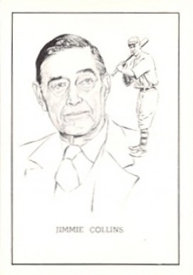1950 Callahan Hall of Fame Jimmie Collins #20 Baseball Card