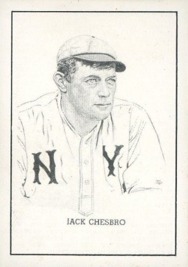 1950 Callahan Hall of Fame Jack Chesbro # Baseball Card
