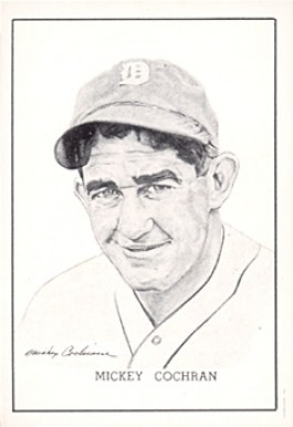 1950 Callahan Hall of Fame Mickey Cochran # Baseball Card