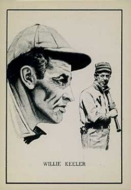 1950 Callahan Hall of Fame Willie Keeler # Baseball Card