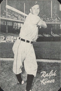 1947 Bond Bread Ralph Kiner # Baseball Card