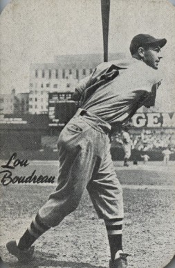 1947 Bond Bread Lou Boudreau # Baseball Card
