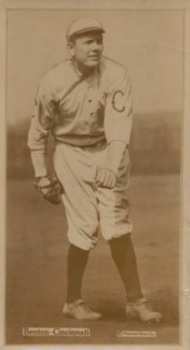1914 Fatima Player Cards Rube Benton # Baseball Card