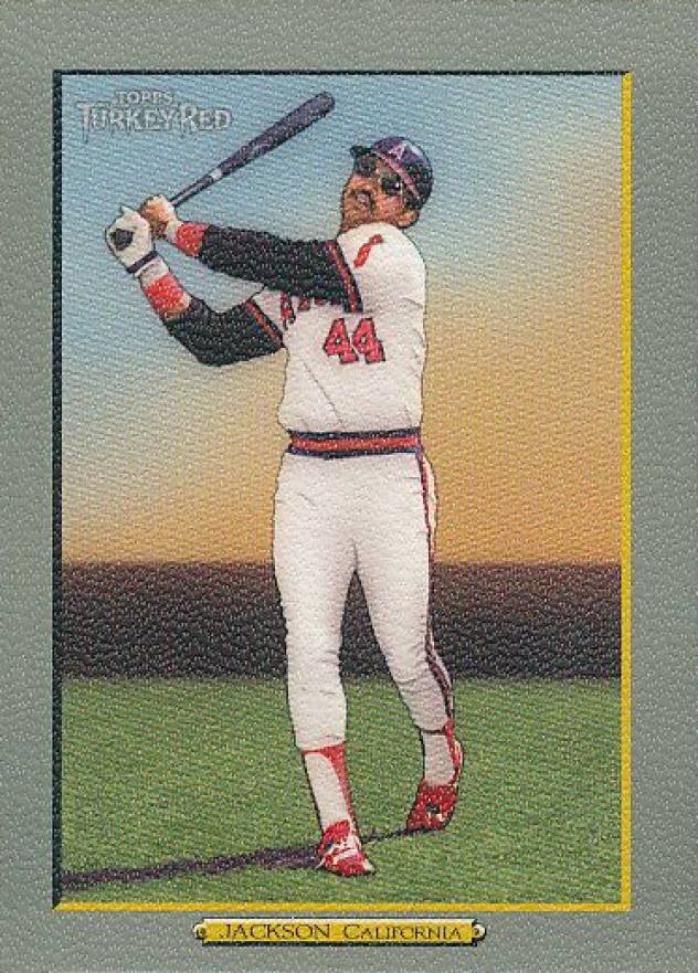 2005 Topps Turkey Red Reggie Jackson #302 Baseball Card
