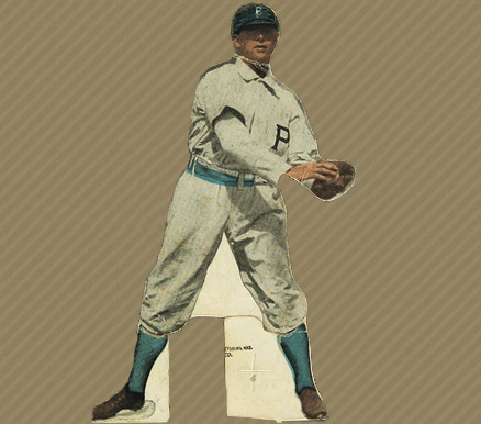 1910 American Caramel Die-Cuts Fred Clarke # Baseball Card