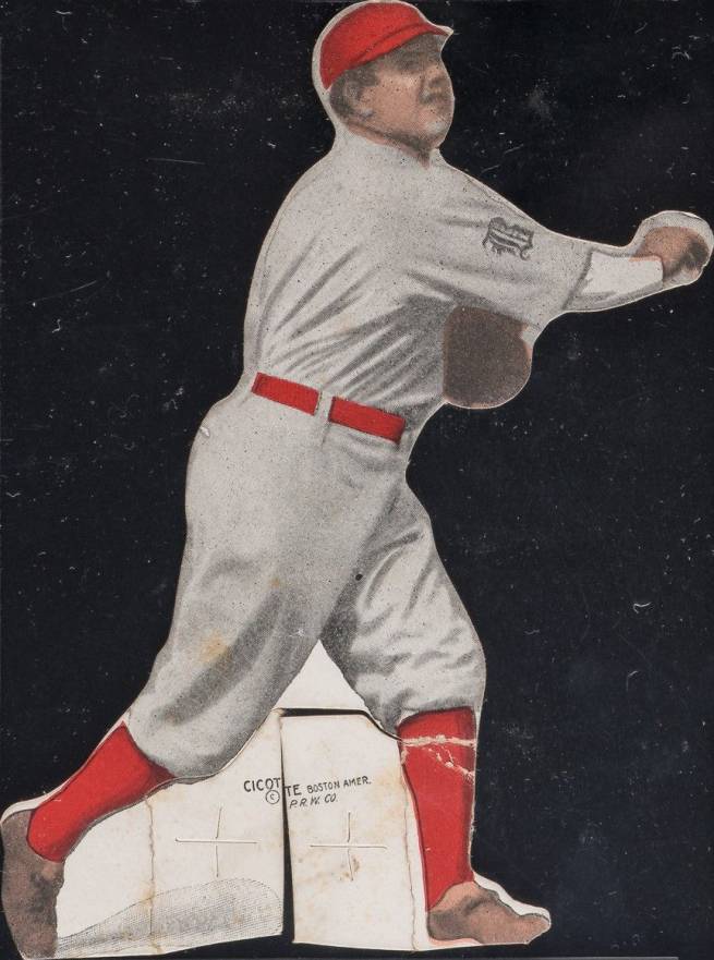 1910 American Caramel Die-Cuts Ed Cicotte # Baseball Card