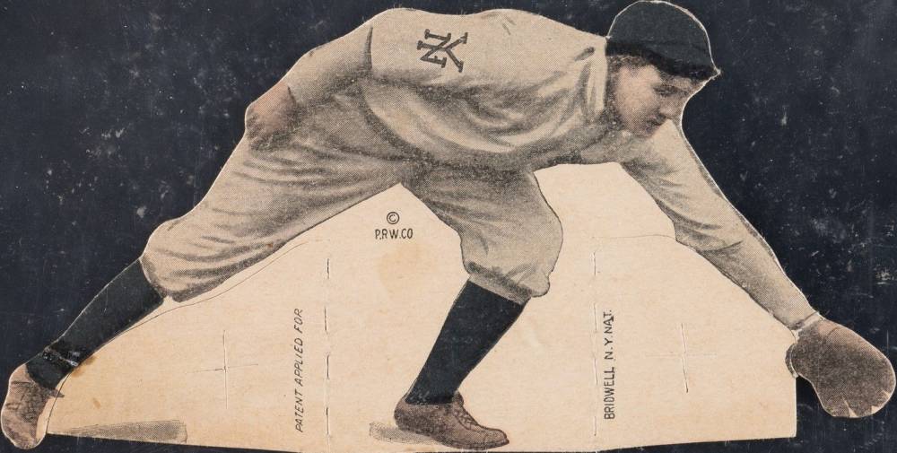 1910 American Caramel Die-Cuts Al Bridwell # Baseball Card
