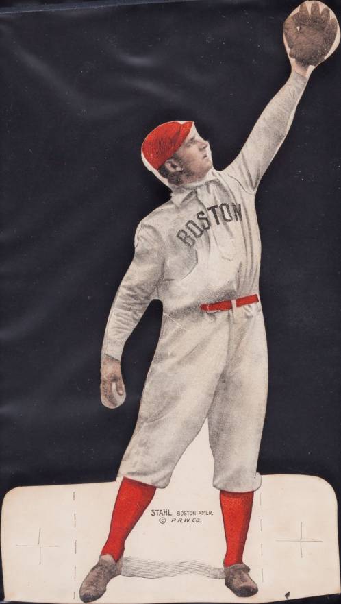 1910 American Caramel Die-Cuts Jake Stahl # Baseball Card