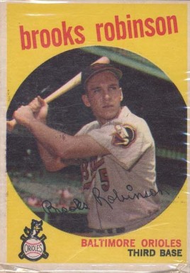 1950 Unopened Packs (1950's) 1959 Topps Cello Pack #59TCP Baseball Card
