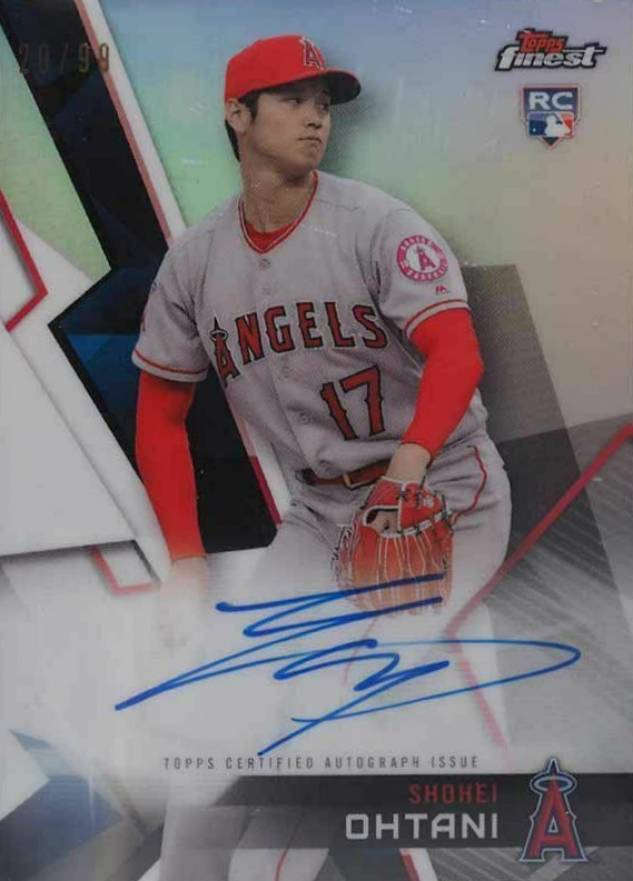2018 Finest Mystery Redemption Autographs Shohei Ohtani #FMR1 Baseball Card