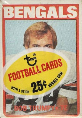 1970 Unopened Packs (1970's) 1972 Topps Cello Pack #72Tcp Football Card