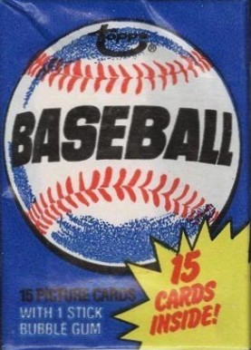 1980 Unopened Packs (1980's) 1980 Topps Wax Pack #80TWP Baseball Card