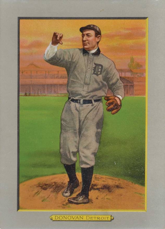 1911 Turkey Reds DONOVAN, Detroit #12 Baseball Card