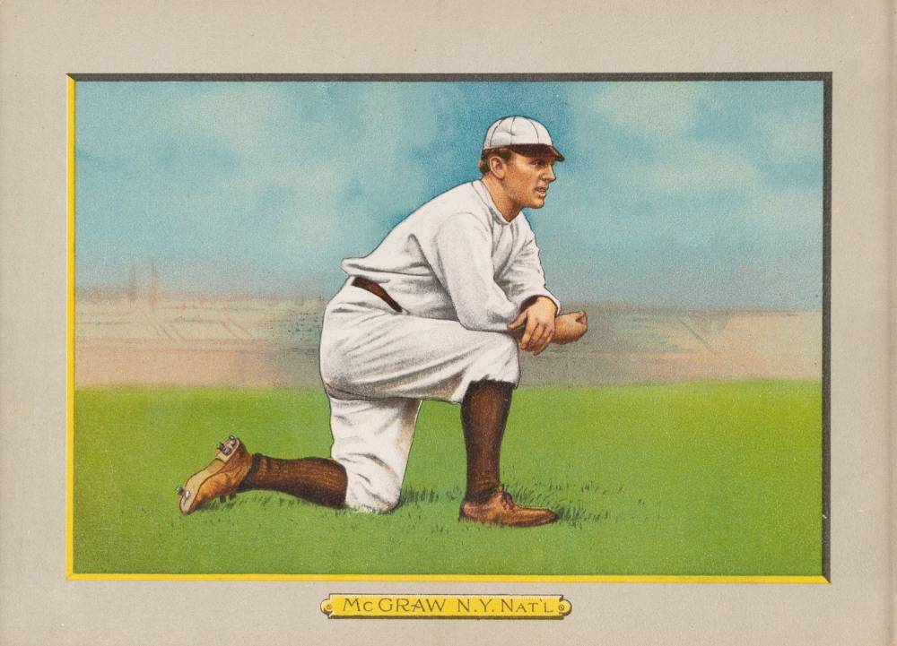 1911 Turkey Reds McGRAW, N.Y. Nat'L #26 Baseball Card