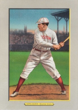 1911 Turkey Reds SPEAKER, Boston Amer. #36 Baseball Card