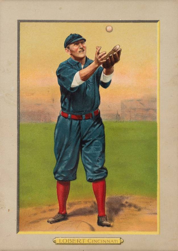 1911 Turkey Reds LOBERT, Cincinnati #105 Baseball Card
