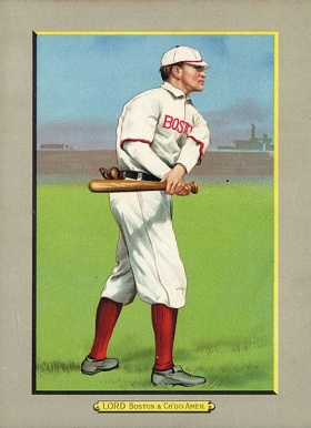 1911 Turkey Reds LORD, Boston & Chic. Amer. #106 Baseball Card