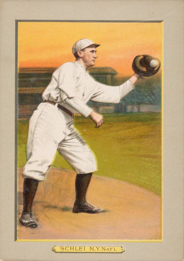 1911 Turkey Reds SCHLEI, N.Y. Nat'L #115 Baseball Card