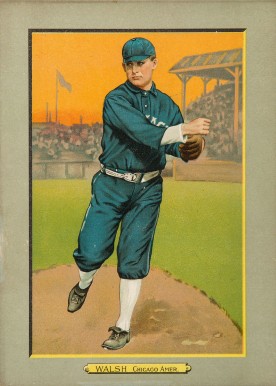 1911 Turkey Reds WALSH, Chicago Amer. #125 Baseball Card