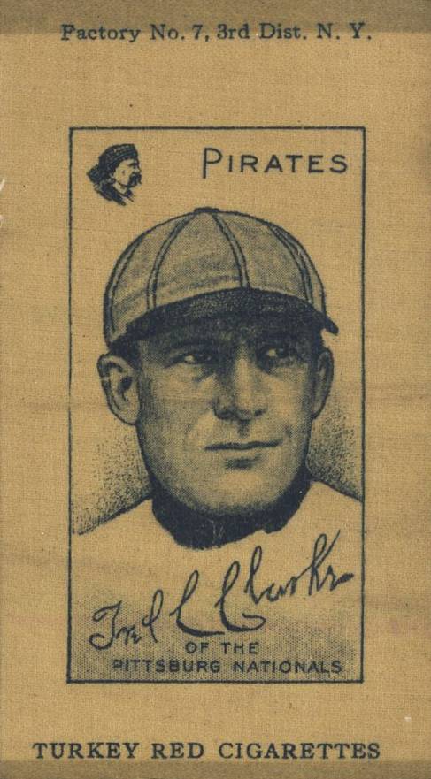 1911 Colored Silks Fred Clarke #22 Baseball Card