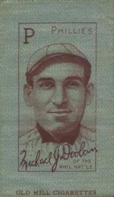1911 Colored Silks Mickey Doolan #32 Baseball Card