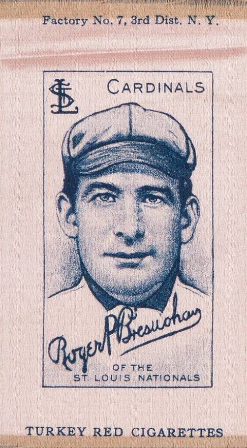 1911 Colored Silks Roger Bresnahan #13 Baseball Card