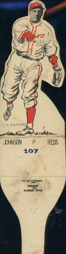 1934 Al Demaree Die Cuts Syl Johnson #107 Baseball Card