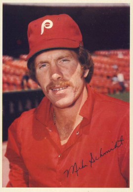 1980 Topps Superstar 5 x 7 Photos Mike Schmidt #2 Baseball Card