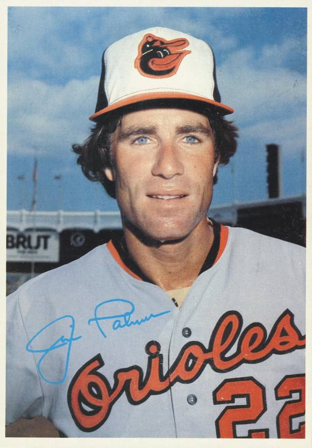 1980 Topps Superstar 5 x 7 Photos Jim Palmer #4 Baseball Card