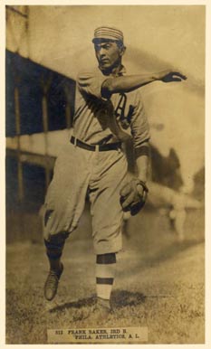 1911 Pinkerton Cabinets Frank Baker #512 Baseball Card