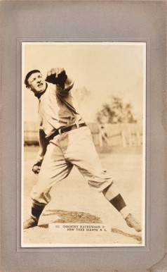 1911 Pinkerton Cabinets Christy Mathewson #251 Baseball Card
