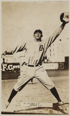1911 Pinkerton Cabinets Ty Cobb O.F. Detroit A.L. #170 Baseball Card
