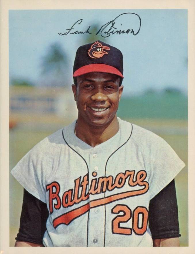 1967 Dexter Press Premiums Frank Robinson # Baseball Card