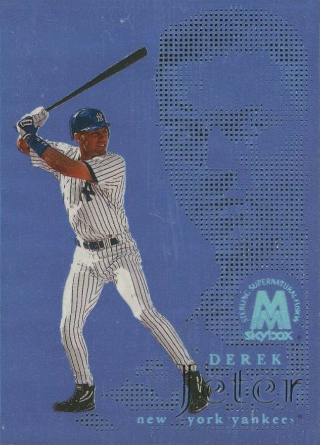 1999 Skybox Molten Metal Fusion Derek Jeter #42F Baseball Card