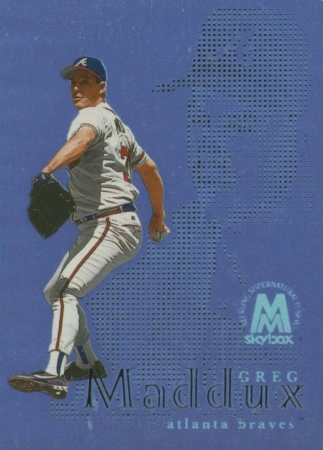 1999 Skybox Molten Metal Fusion Greg Maddux #36F Baseball Card