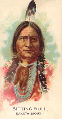 1888 Allen & Ginter American Indian Chiefs Sitting Bull # Non-Sports Card