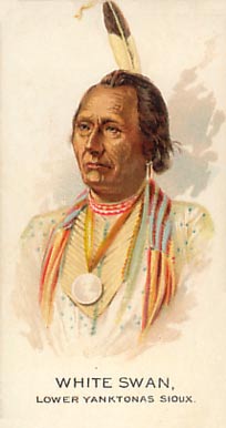 1888 Allen & Ginter American Indian Chiefs White Swan # Non-Sports Card